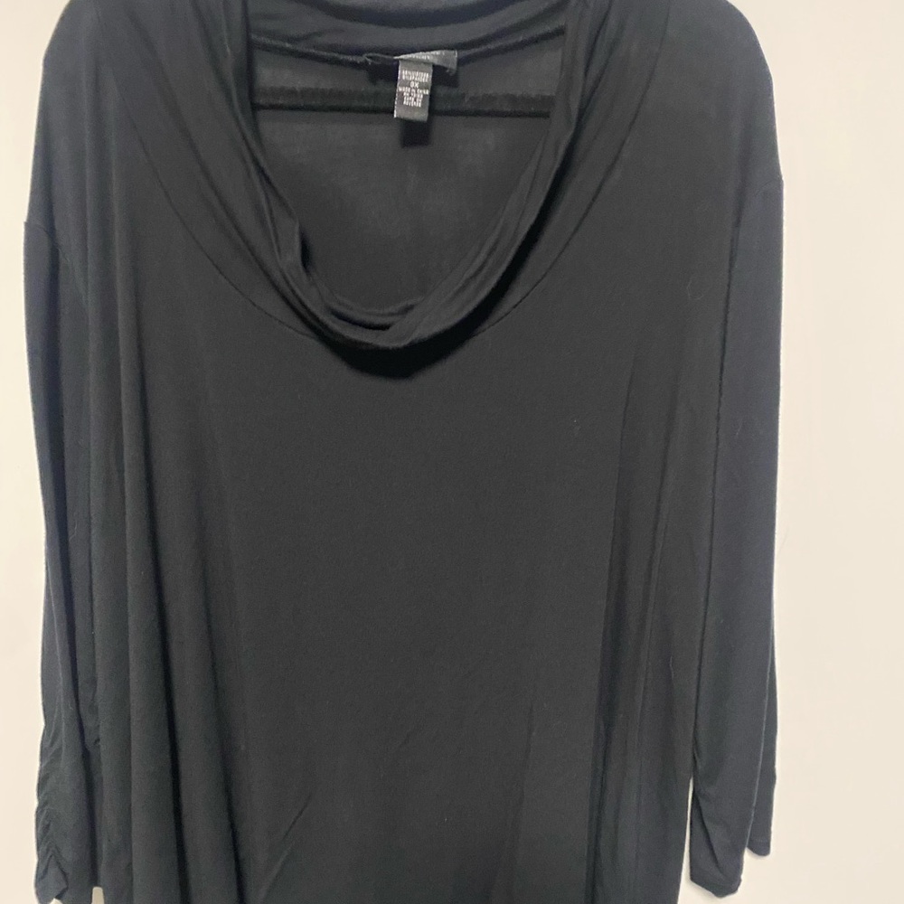 Cable & Gauge Black Blouse